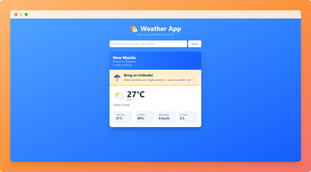 Weather Dashboard